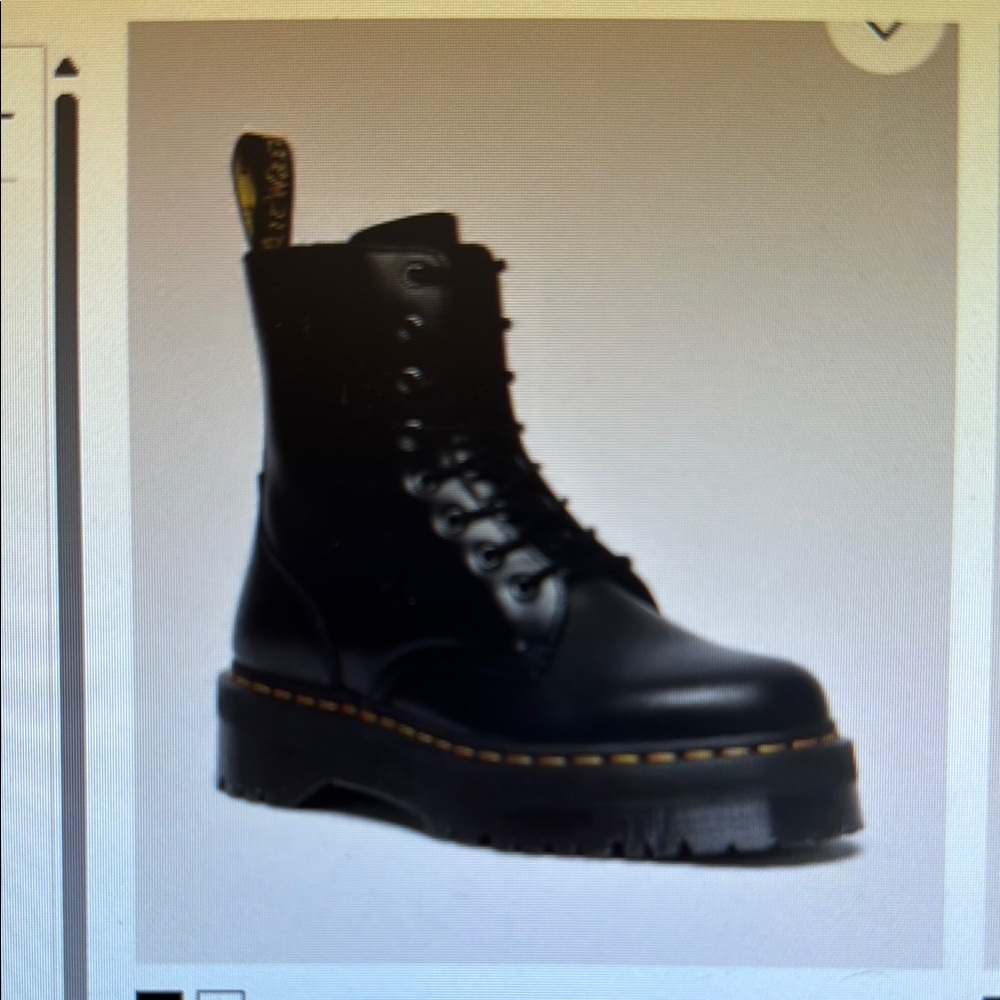Dr. Martens Black Leather Boots